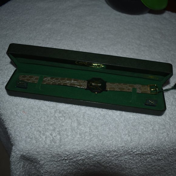 NIB  Croton Quartz Watch Green/Black - Picture 4 of 6